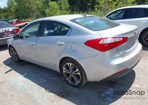 2014 Kia Forte Ex из США, поврежденный, VIN KNAFZ4A80E5198033